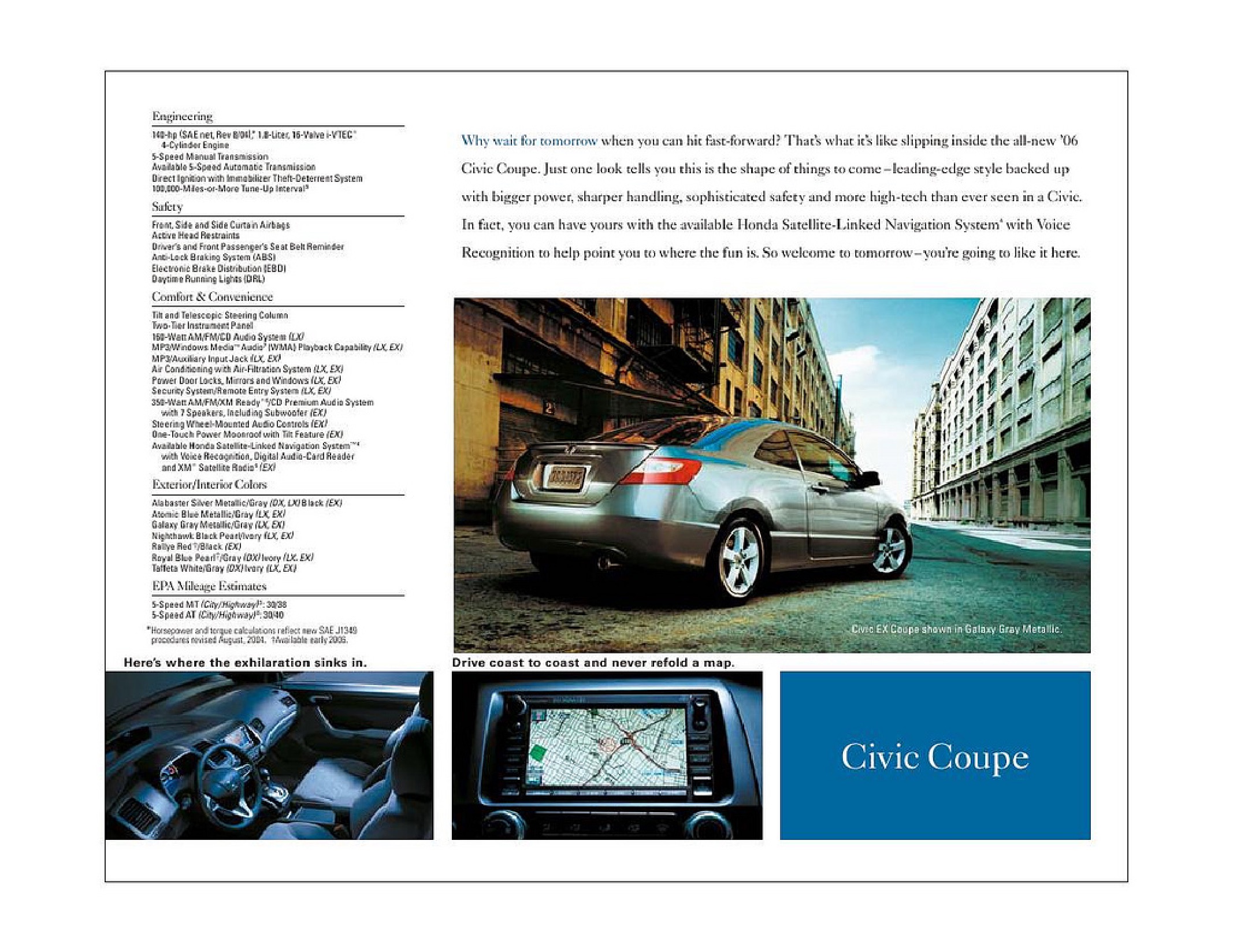 2006 Honda Brochure Page 6